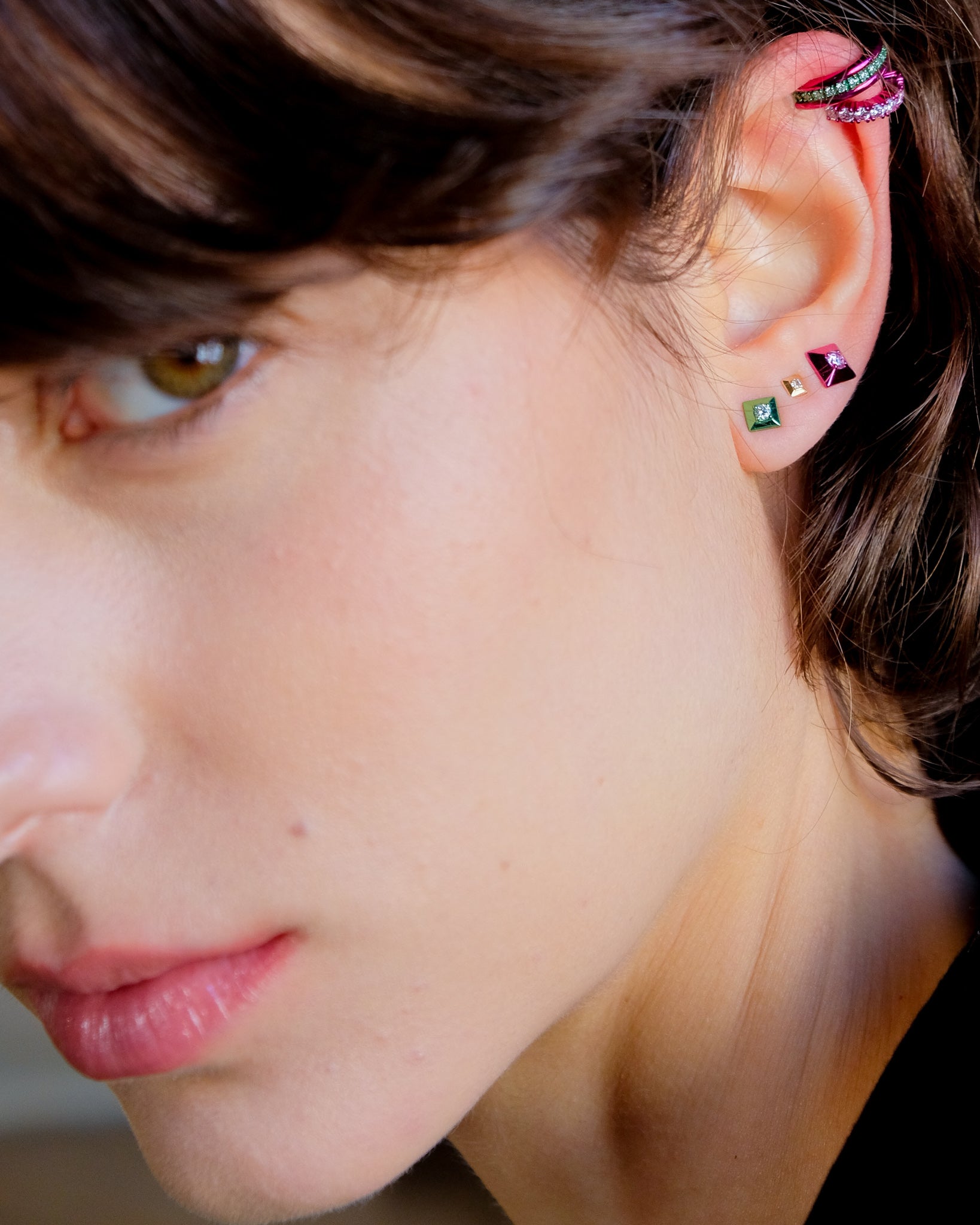 E É R A - MINI EARRING BIG ATS