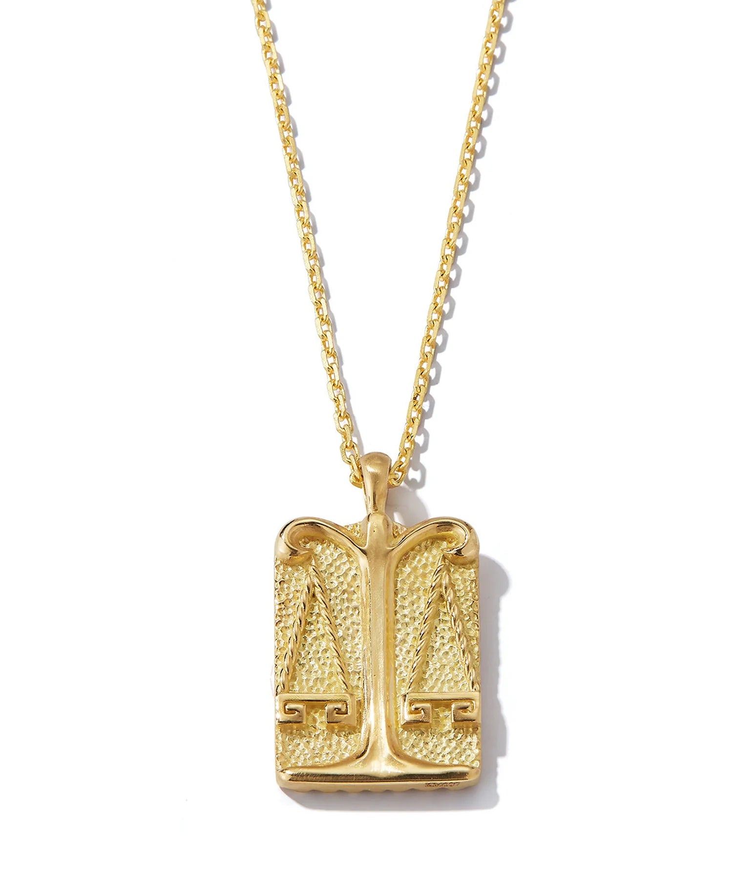 DAVID WEBB - Libra Zodiac Pendant Necklace, Diamonds