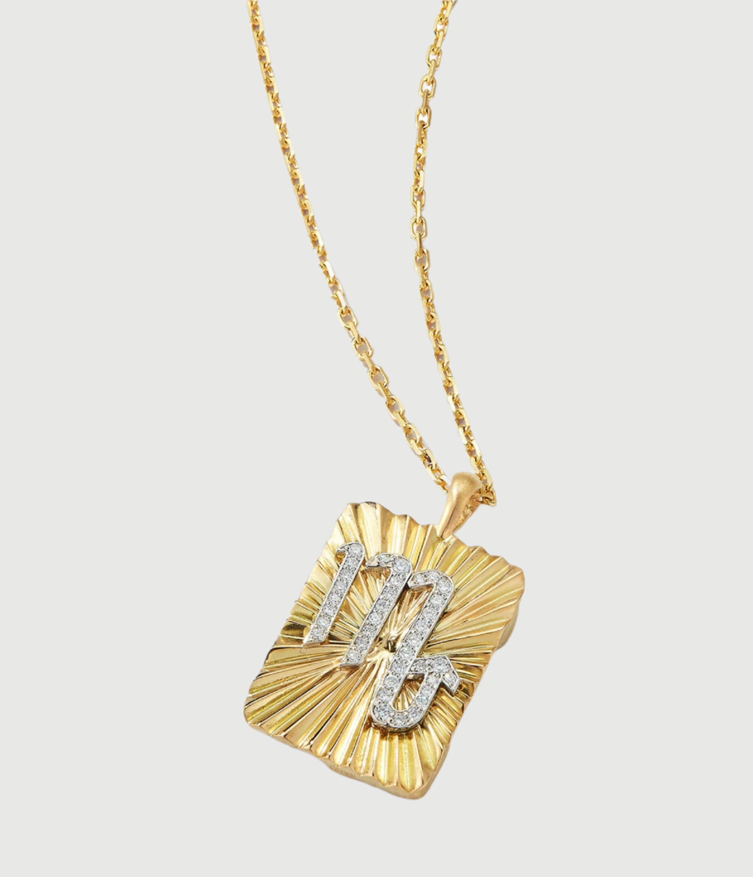 DAVID WEBB - Scorpio Zodiac Pendant Necklace, Diamonds