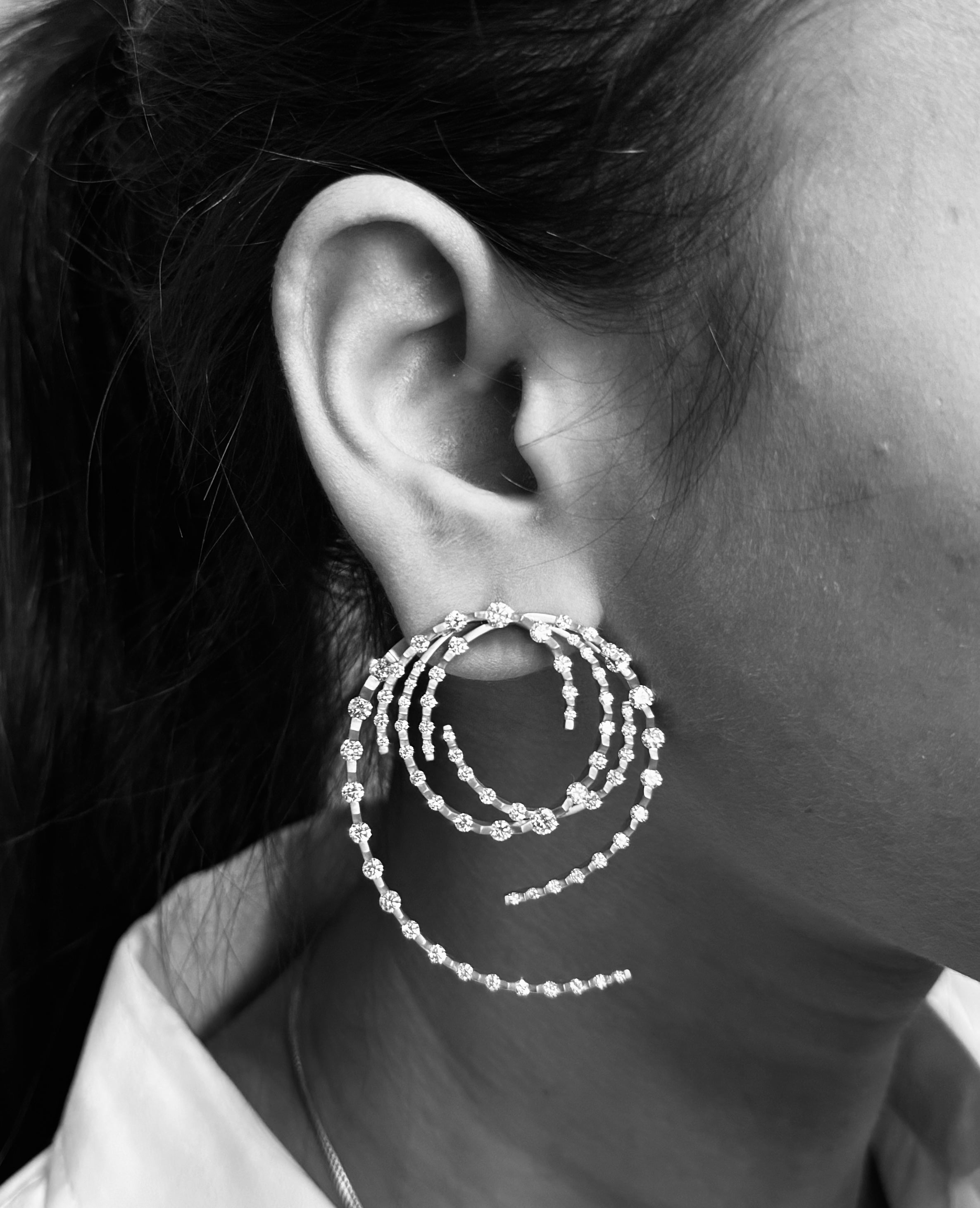 MIAMOON - Cacti Overlapping Earrings