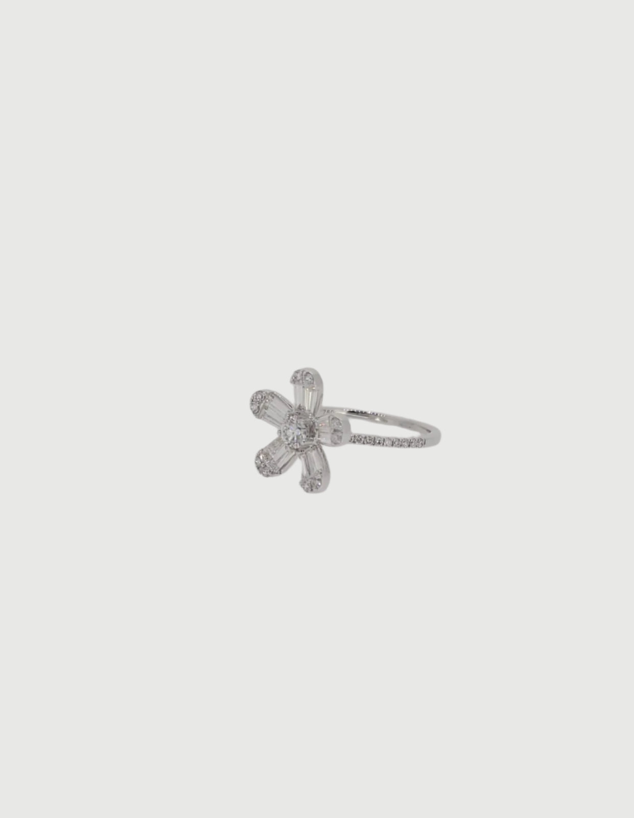 MIAMOON - FLOWER DIAMOND RING