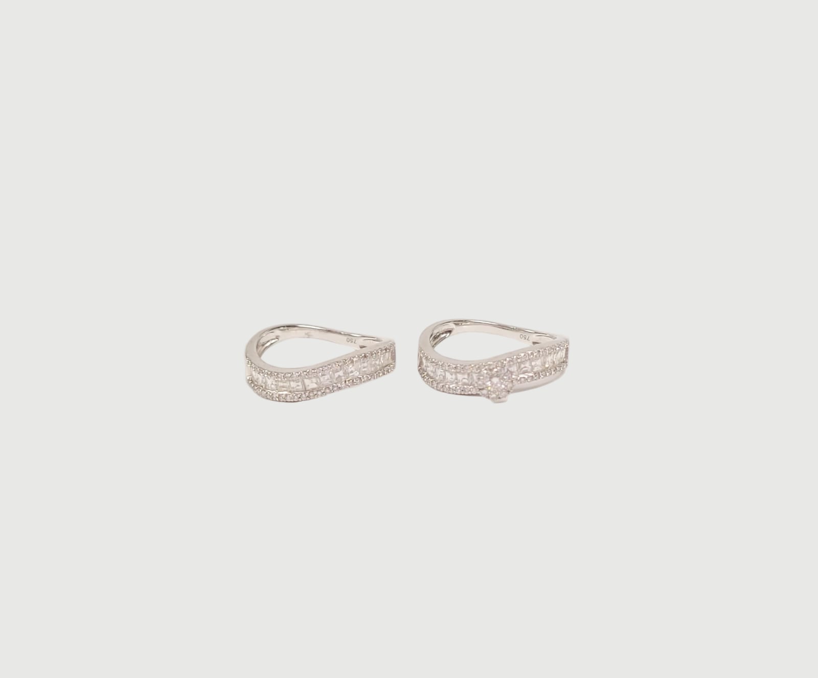 MIAMOON - DIAMOND TWIN RING