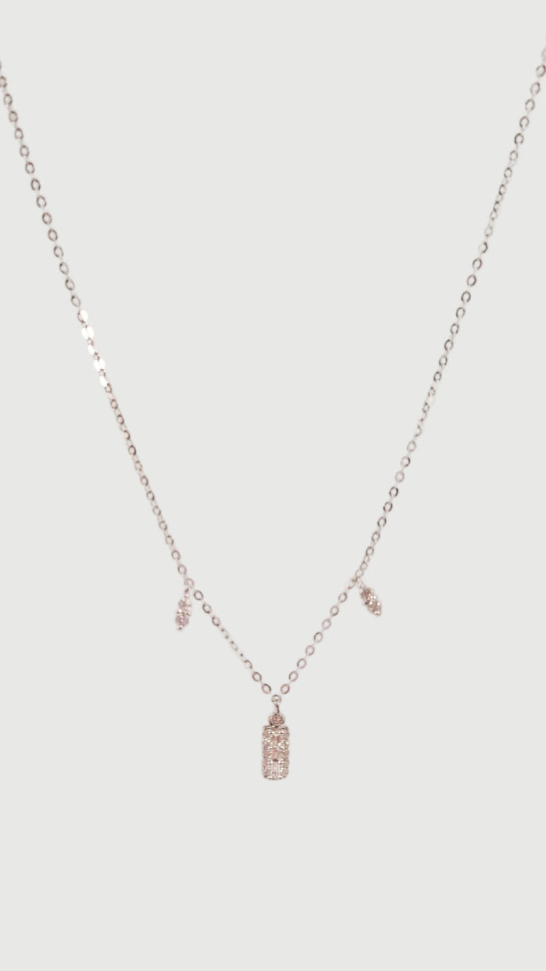 MIAMOON - Diamond choker necklace