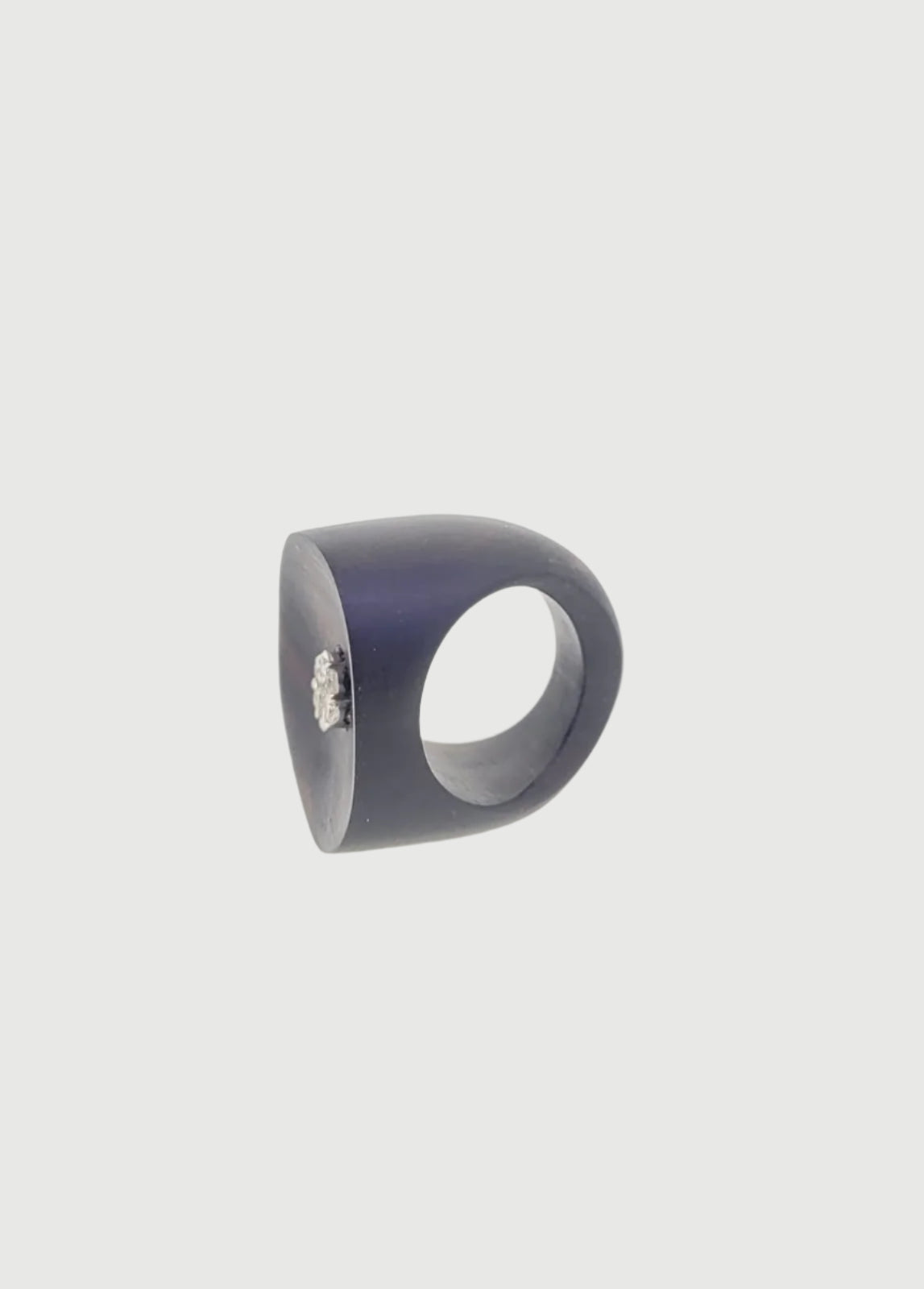 MIAMOON - Wooden Ring with Diamond